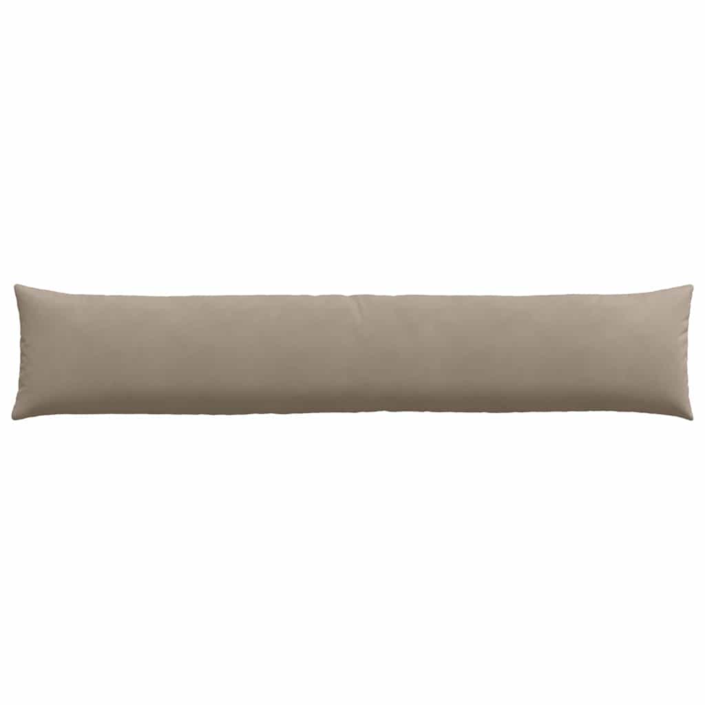 Μαξιλάρι Καναπέ 2 pcs Taupe 200 x 40 εκ. ύφασμα