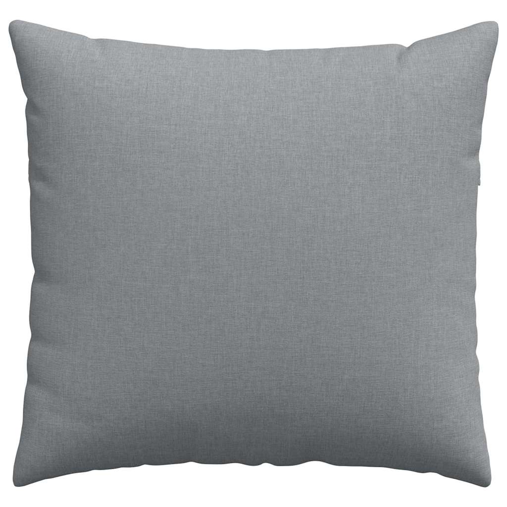 Μαξιλάρι Καναπέ 2 pcs Ανοιχτό γκρι 45 x 45 cm ύφασμα