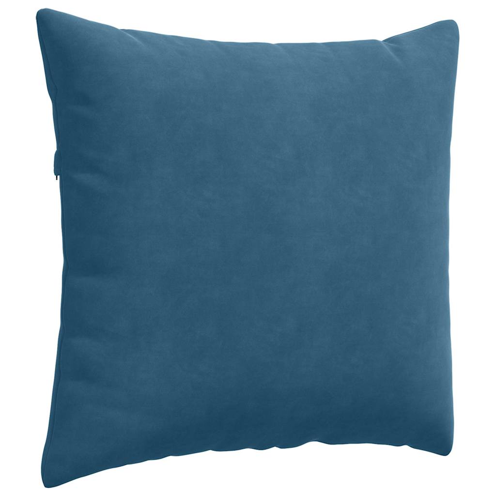 Μαξιλάρι Καναπέ 2 pcs Μπλε 45 x 45 cm Υφασμάτινο Κορντουρά