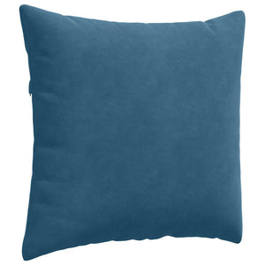 Μαξιλάρι Καναπέ 2 pcs Μπλε 45 x 45 cm Υφασμάτινο Κορντουρά