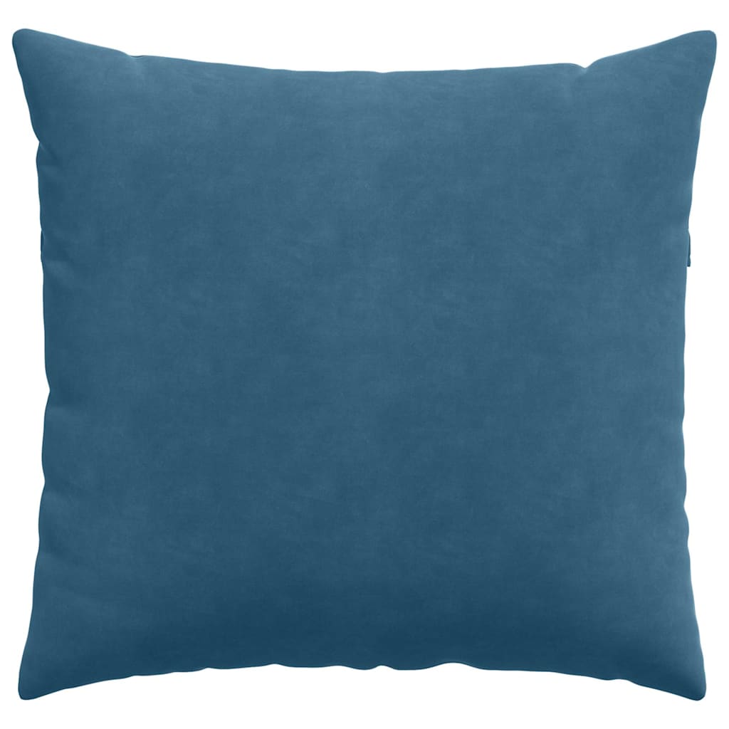 Μαξιλάρι Καναπέ 2 pcs Μπλε 45 x 45 cm Υφασμάτινο Κορντουρά