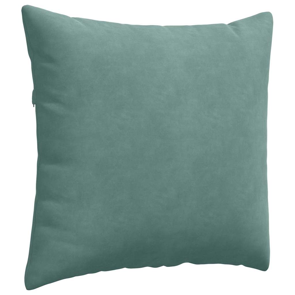 Μαξιλάρι Καναπέ 2 pcs Θαλασσί 45 x 45 cm Υφασμάτινο Κορντουρά