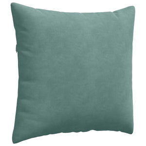 Μαξιλάρι Καναπέ 2 pcs Θαλασσί 45 x 45 cm Υφασμάτινο Κορντουρά