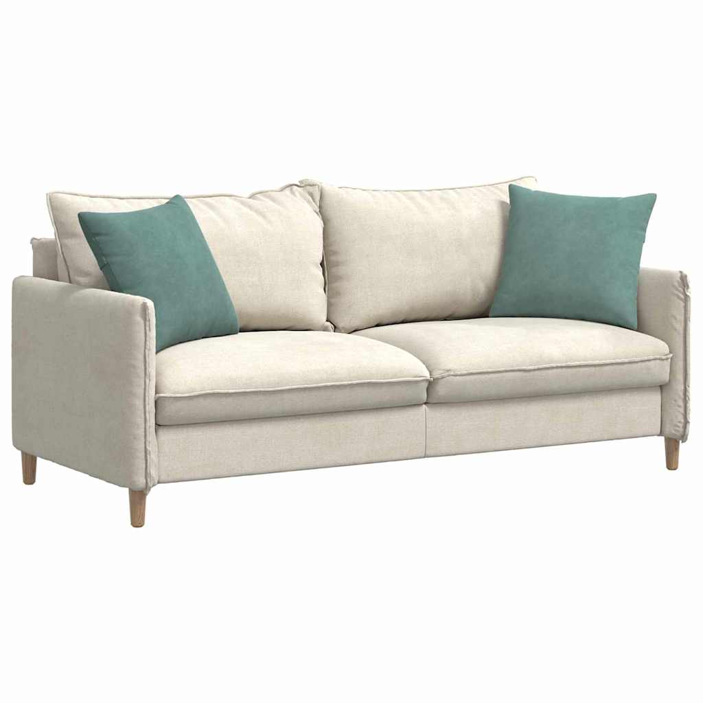 Μαξιλάρι Καναπέ 2 pcs Θαλασσί 45 x 45 cm Υφασμάτινο Κορντουρά