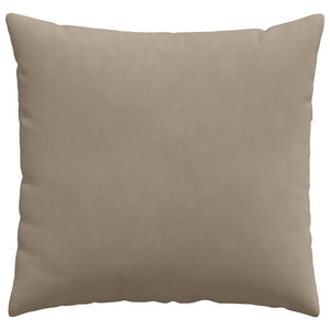 Μαξιλάρι Καναπέ 2 τμχ. ύφασμα Taupe 45 x 45 cm
