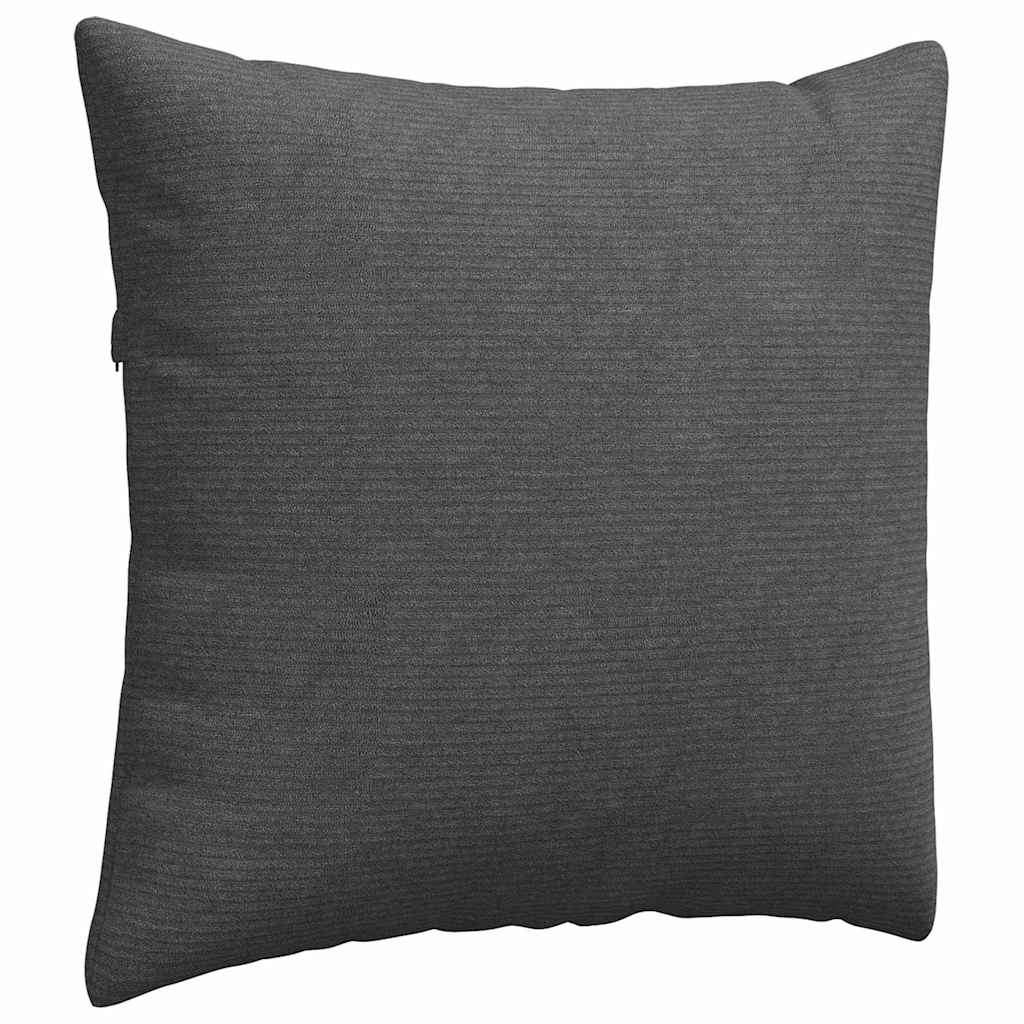 Μαξιλάρι Καναπέ 2 pcs Σκούρο Γκρι 45 x 45 cm