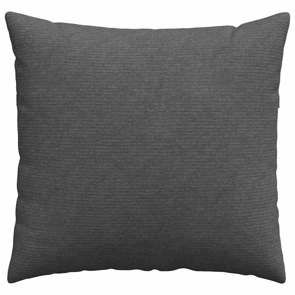 Μαξιλάρι Καναπέ 2 pcs Σκούρο Γκρι 45 x 45 cm