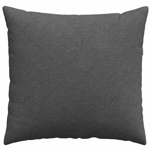 Μαξιλάρι Καναπέ 2 pcs Σκούρο Γκρι 45 x 45 cm