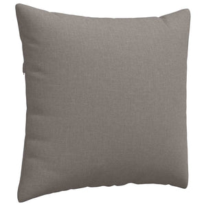 Μαξιλάρι Καναπέ 2 τμχ. ύφασμα Taupe 50 x 50 cm