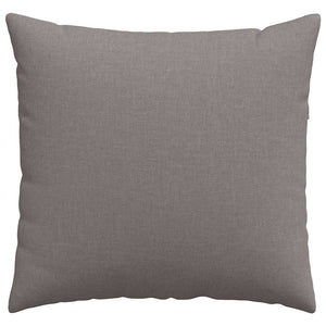 Μαξιλάρι Καναπέ 2 τμχ. ύφασμα Taupe 50 x 50 cm