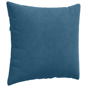 Μαξιλάρι Καναπέ 2 pcs Μπλε 50 x 50 cm Υφασμάτινο Κορντουρά