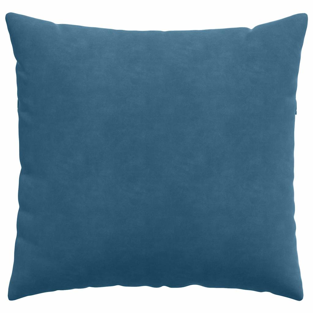 Μαξιλάρι Καναπέ 2 pcs Μπλε 50 x 50 cm Υφασμάτινο Κορντουρά
