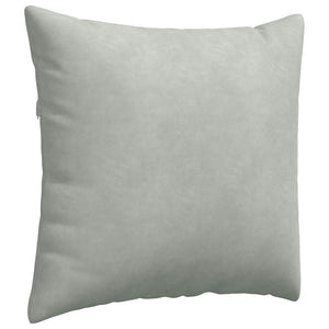 Μαξιλάρι Καναπέ 2 pcs Ανοιχτό γκρι 50 x 50 cm