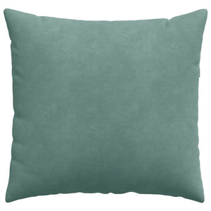 Μαξιλάρι Καναπέ 2 pcs Θαλασσί 50 x 50 cm Υφασμάτινο Κορντουρά