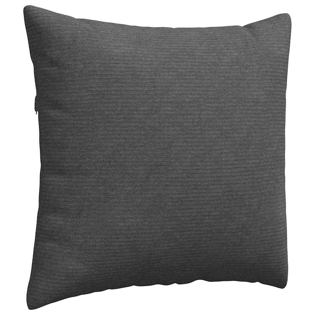 Μαξιλάρι Καναπέ 2 pcs Σκούρο Γκρι 50 x 50 cm