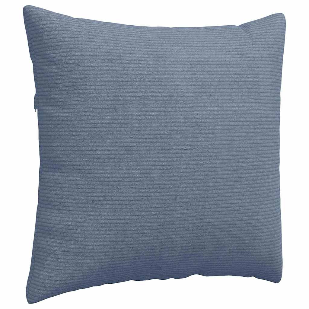 Μαξιλάρι Καναπέ 2 pcs Μπλε 50 x 50 cm Υφασμάτινο Κορντουρά