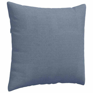 Μαξιλάρι Καναπέ 2 pcs Μπλε 50 x 50 cm Υφασμάτινο Κορντουρά