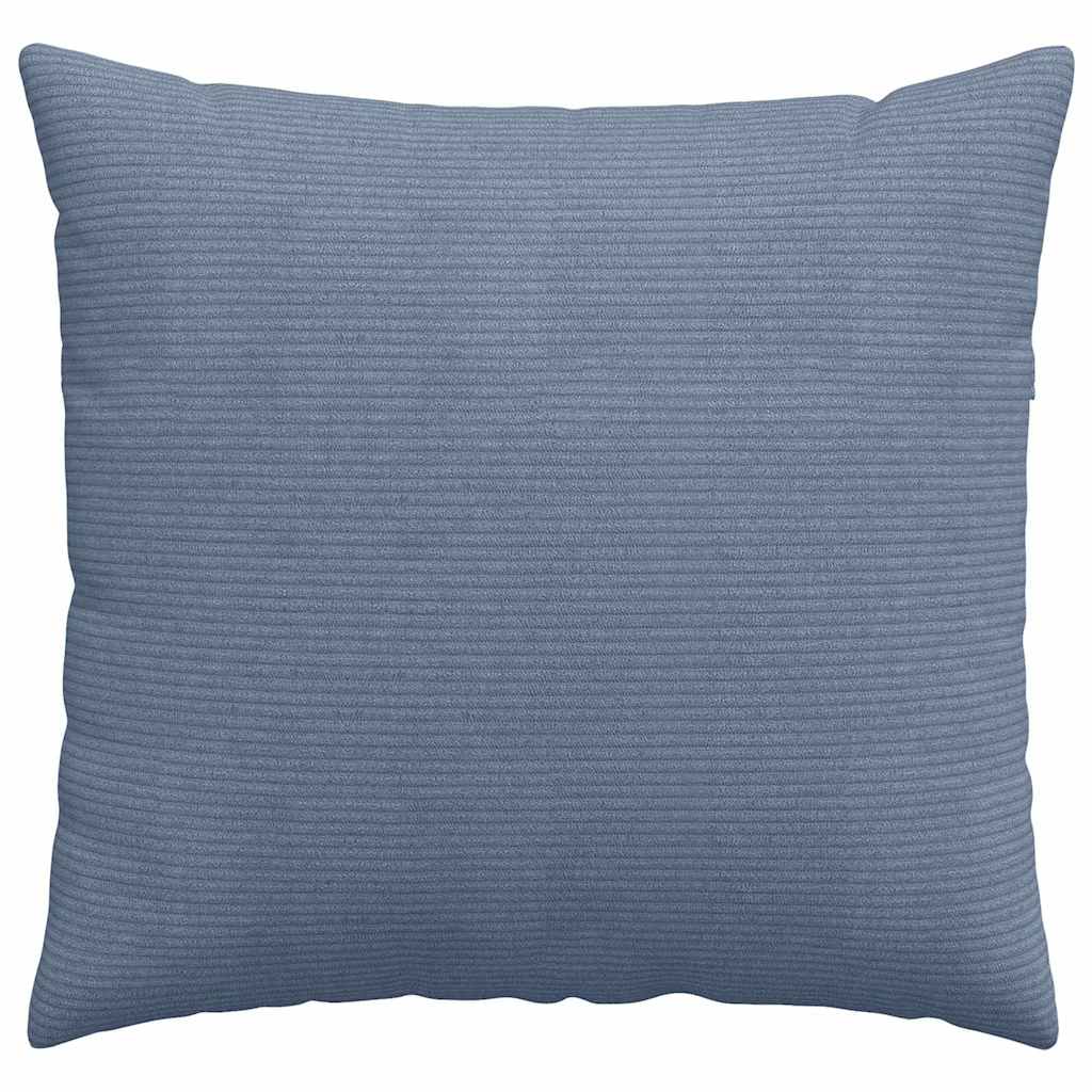 Μαξιλάρι Καναπέ 2 pcs Μπλε 50 x 50 cm Υφασμάτινο Κορντουρά