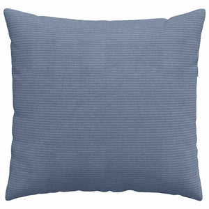 Μαξιλάρι Καναπέ 2 pcs Μπλε 50 x 50 cm Υφασμάτινο Κορντουρά