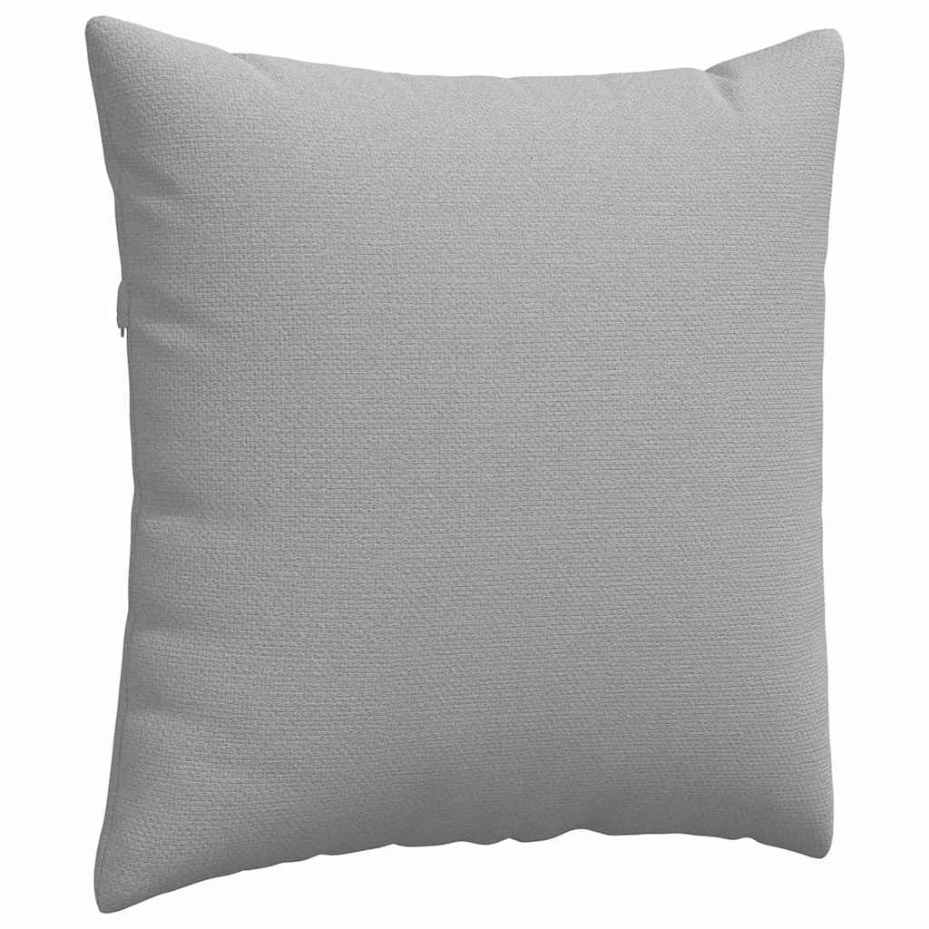 Μαξιλάρι Καναπέ 2 pcs Σκίουρος Γκρί 60 x 60 cm ύφασμα