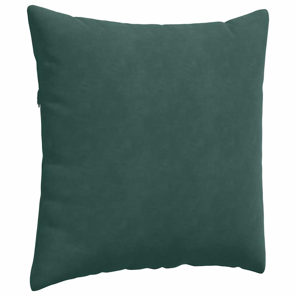 Μαξιλάρι Καναπέ 2 pcs Σκούρο Πράσινο 60 x 60 cm
