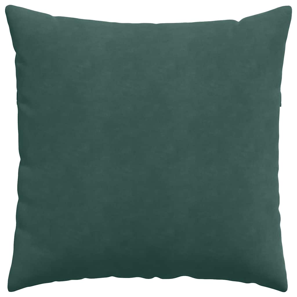 Μαξιλάρι Καναπέ 2 pcs Σκούρο Πράσινο 60 x 60 cm