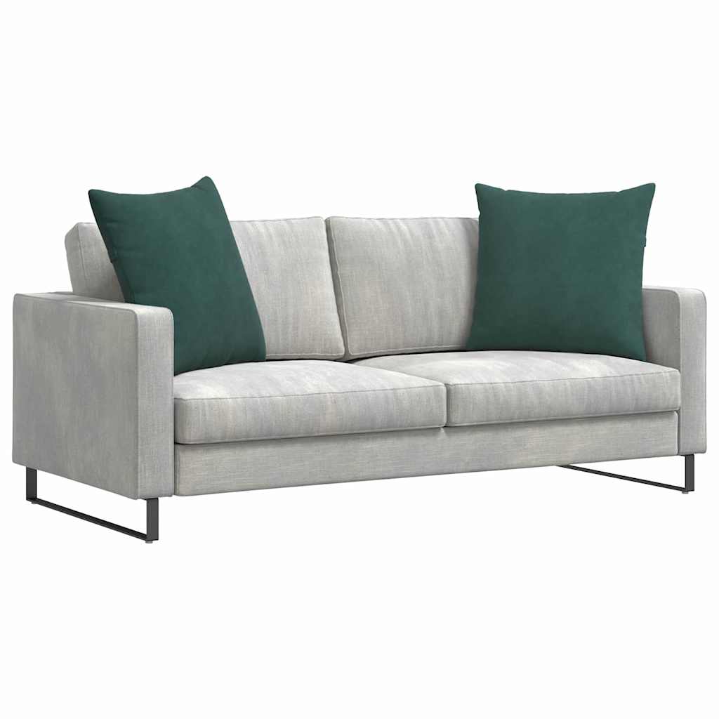 Μαξιλάρι Καναπέ 2 pcs Σκούρο Πράσινο 60 x 60 cm