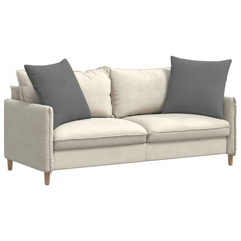Μαξιλάρι Καναπέ 2 pcs Σκούρο Γκρι 60 x 60 cm ύφασμα