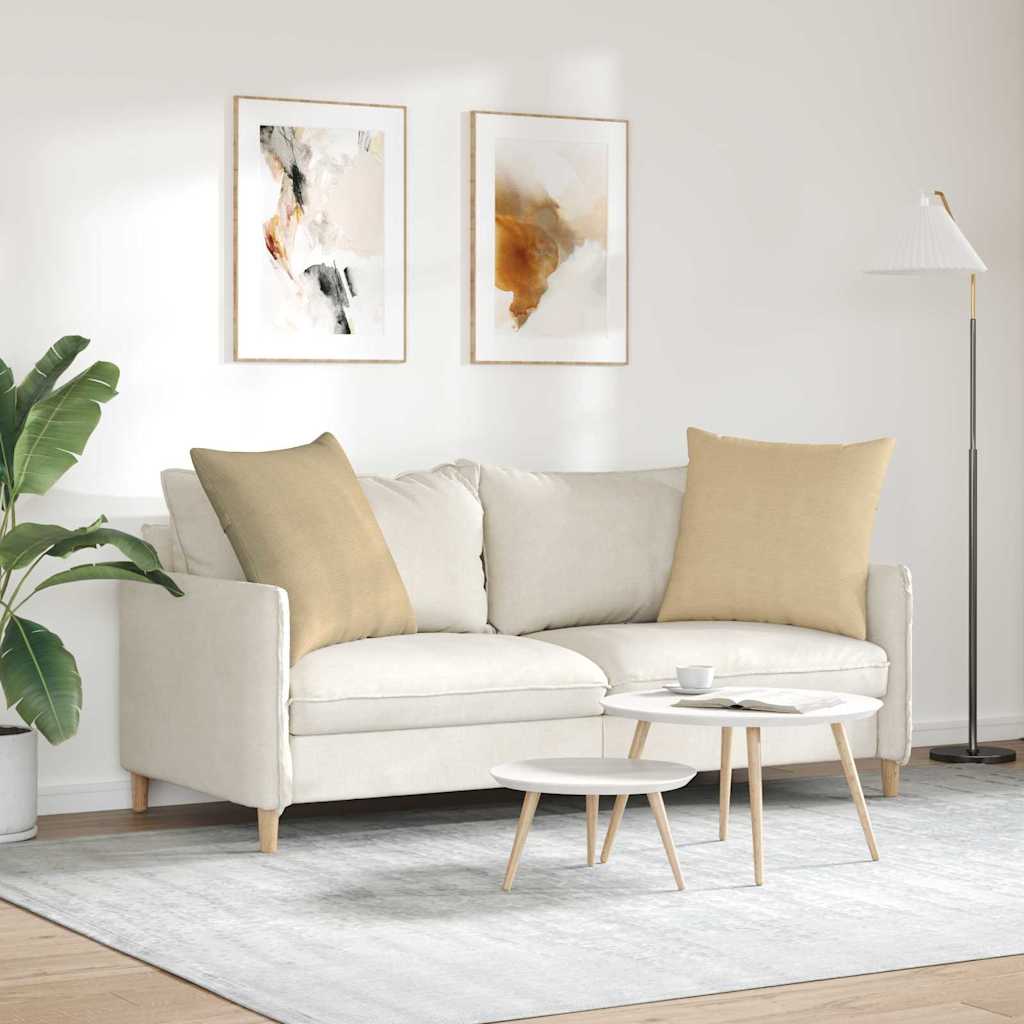 Μαξιλάρι Καναπέ 2 pcs Γκρι Πράσινο 60 x 60 cm