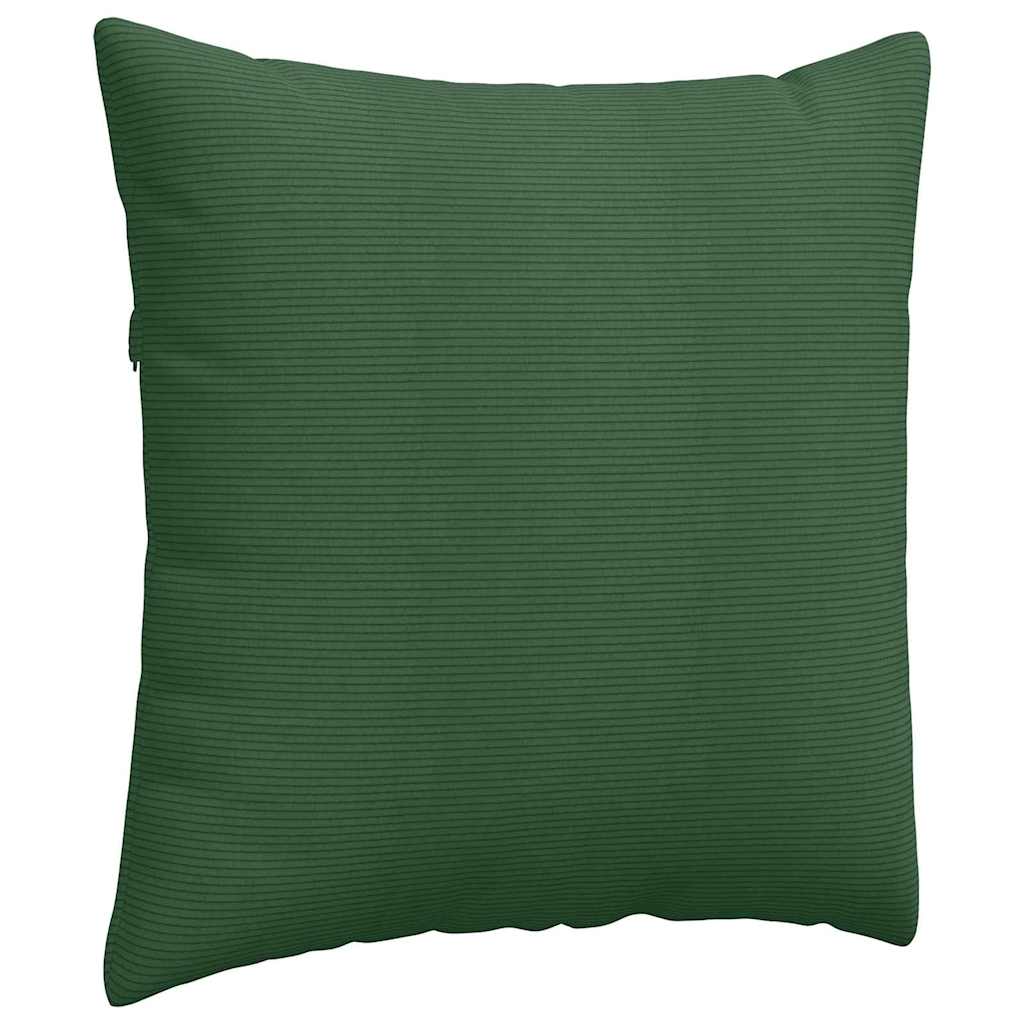Μαξιλάρι Καναπέ 2 pcs Σκούρο Πράσινο 60 x 60 cm