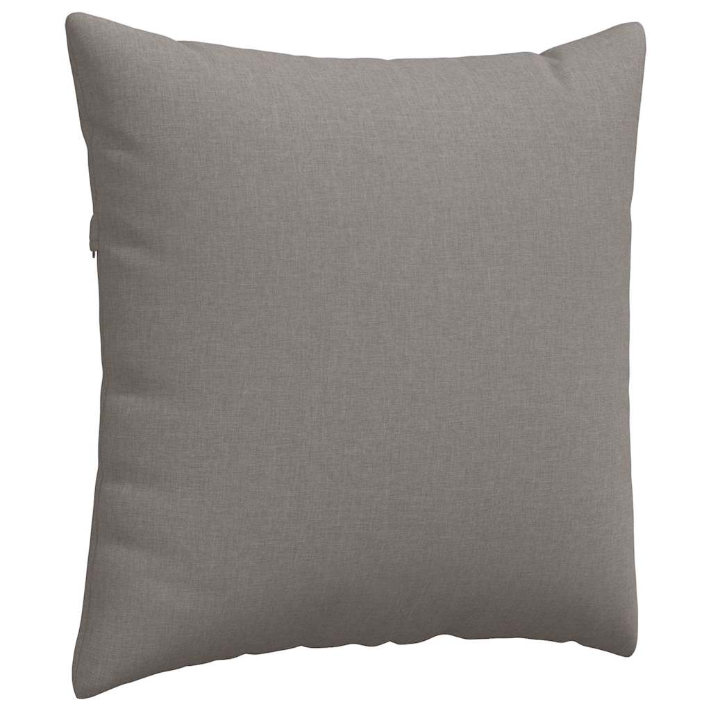 Μαξιλάρι Καναπέ 2 pcs Taupe 80 x 80 cm ύφασμα