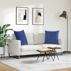 Μαξιλάρι Καναπέ 2 pcs Μπλε Αστυνομίας 80 x 80 cm