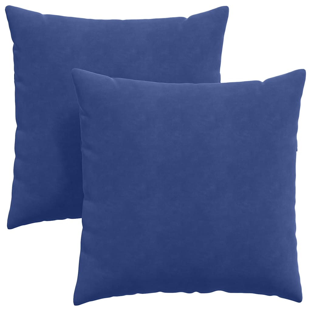 Μαξιλάρι Καναπέ 2 pcs Μπλε Αστυνομίας 80 x 80 cm