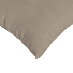Μαξιλάρι Καναπέ 2 τμχ. ύφασμα Taupe 80 x 80 cm