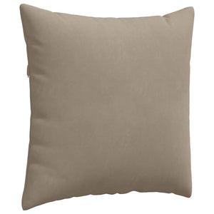 Μαξιλάρι Καναπέ 2 τμχ. ύφασμα Taupe 80 x 80 cm