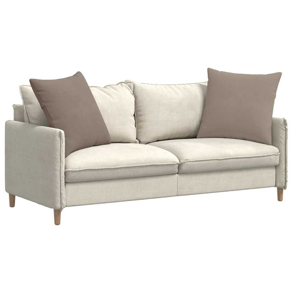 Μαξιλάρι Καναπέ 2 pcs Taupe 80 x 80 cm ύφασμα