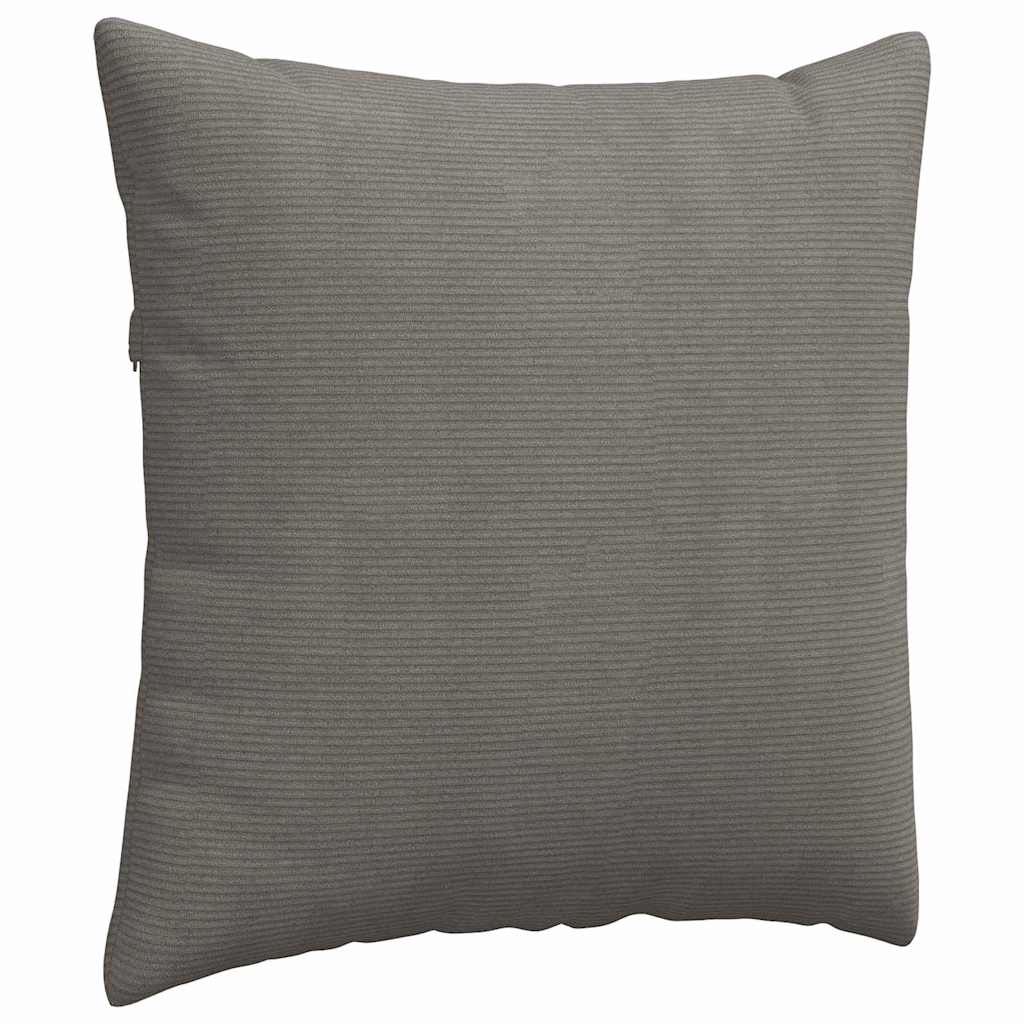 Μαξιλάρι Καναπέ 2 pcs Ανοιχτό γκρι 80 x 80 cm