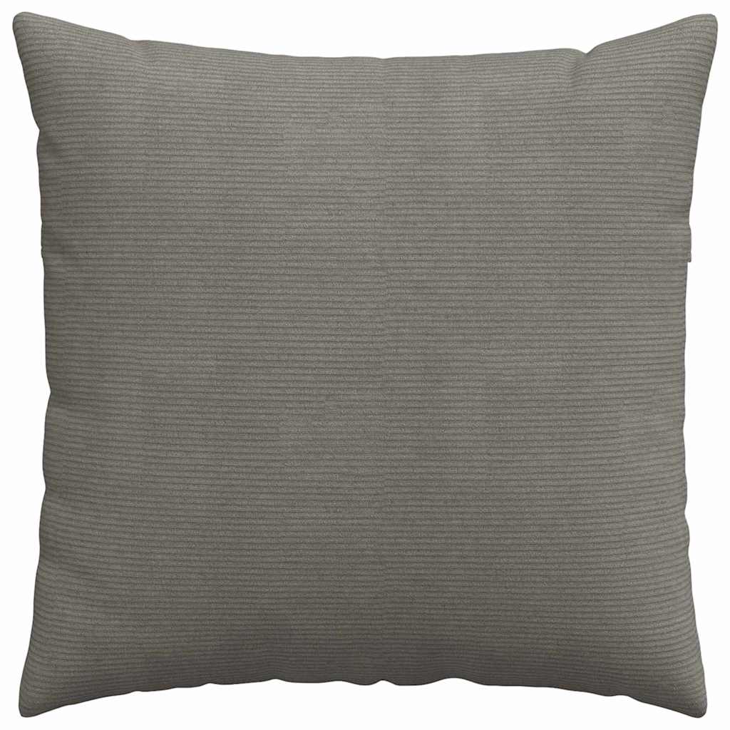 Μαξιλάρι Καναπέ 2 pcs Ανοιχτό γκρι 80 x 80 cm