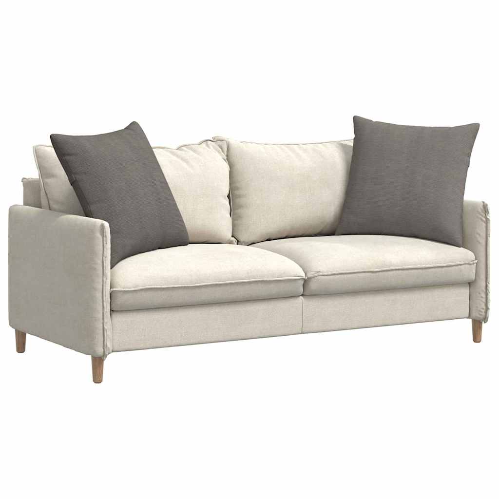 Μαξιλάρι Καναπέ 2 pcs Ανοιχτό γκρι 80 x 80 cm