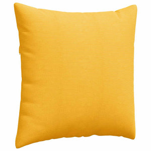 Μαξιλάρι Καναπέ 2 pcs Απαλό Κίτρινο 80 x 80 cm