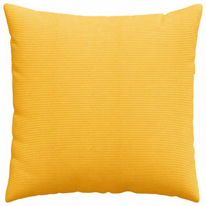 Μαξιλάρι Καναπέ 2 pcs Απαλό Κίτρινο 80 x 80 cm