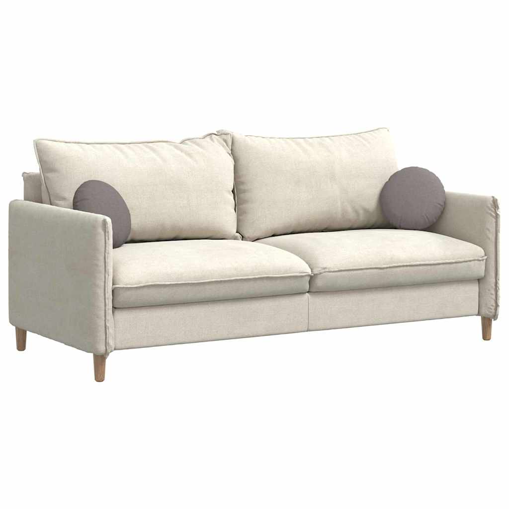 Μαξιλάρια καθισμάτων 2 pcs Taupe Ø30 x 13 εκ ύφασμα