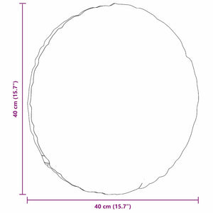 Μαξιλάρια καθισμάτων 2 pcs Σκούρο Γκρι Ø 40 x 13 εκ. Βελούδο