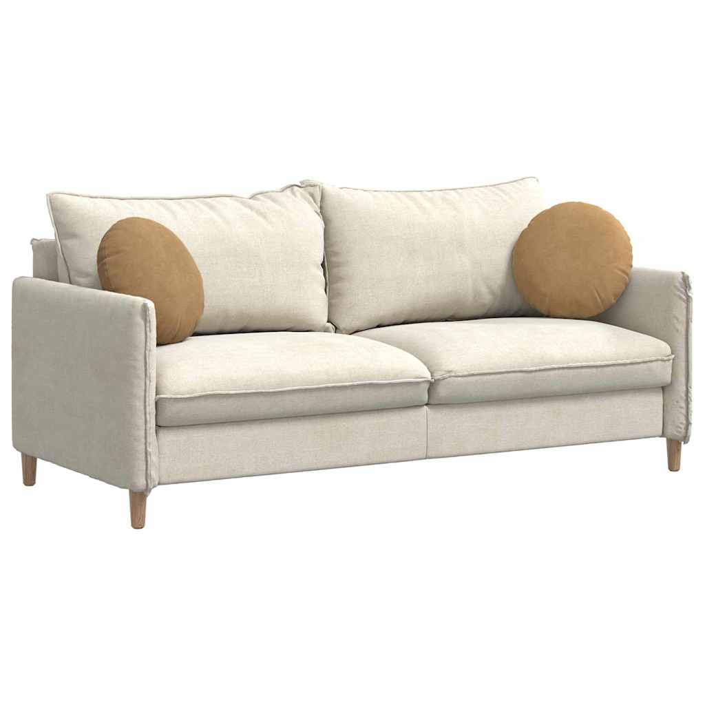 Μαξιλάρια καθισμάτων 2 pcs Καφέ Ø 40 x 13 εκ. Βελούδο