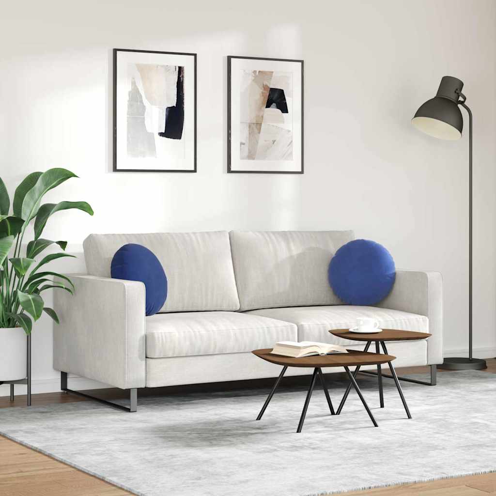 Μαξιλάρια καθισμάτων 2 pcs Μπλε Αστυνομίας Ø 40 x 13 εκ.