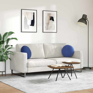 Μαξιλάρια καθισμάτων 2 pcs Μπλε Αστυνομίας Ø 40 x 13 εκ.