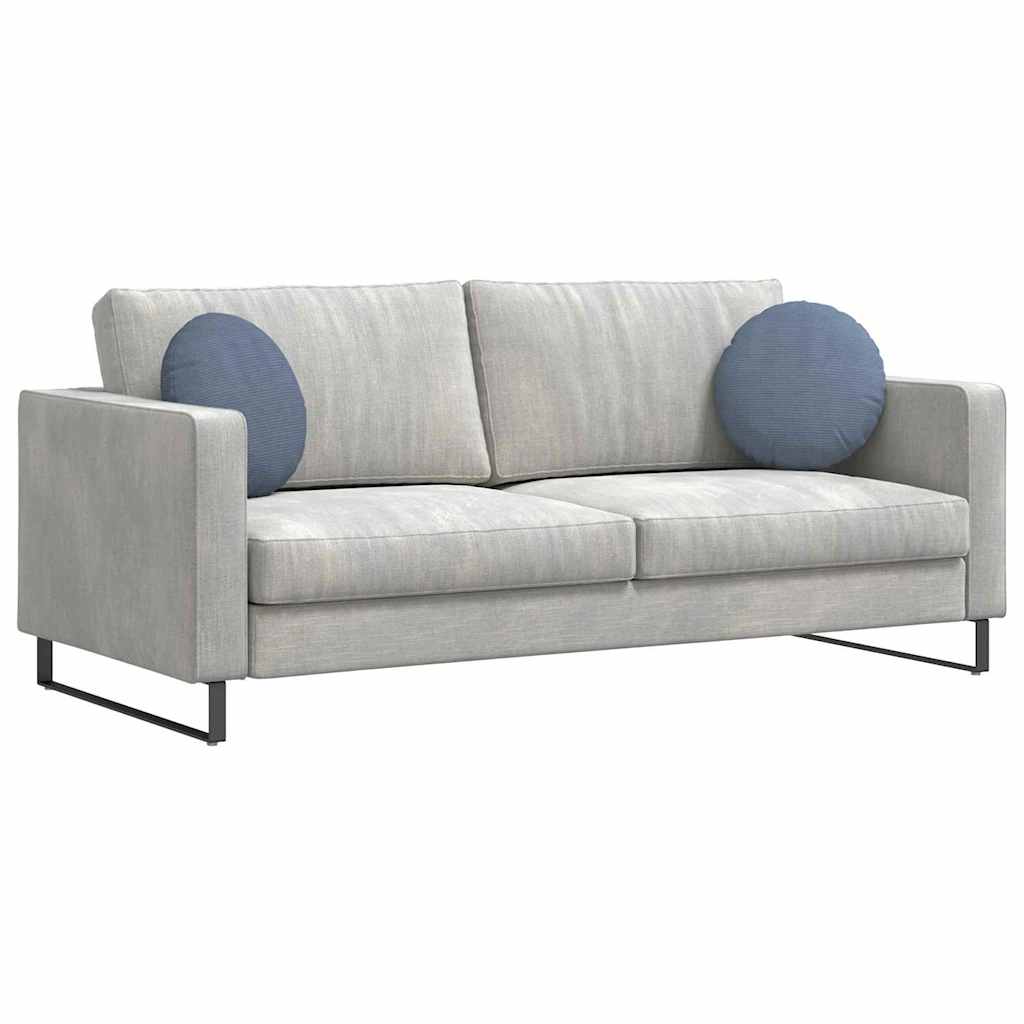 Μαξιλάρια καθισμάτων 2 pcs Μπλε Ø 40 cm Υφασμάτινο Κορντουρά