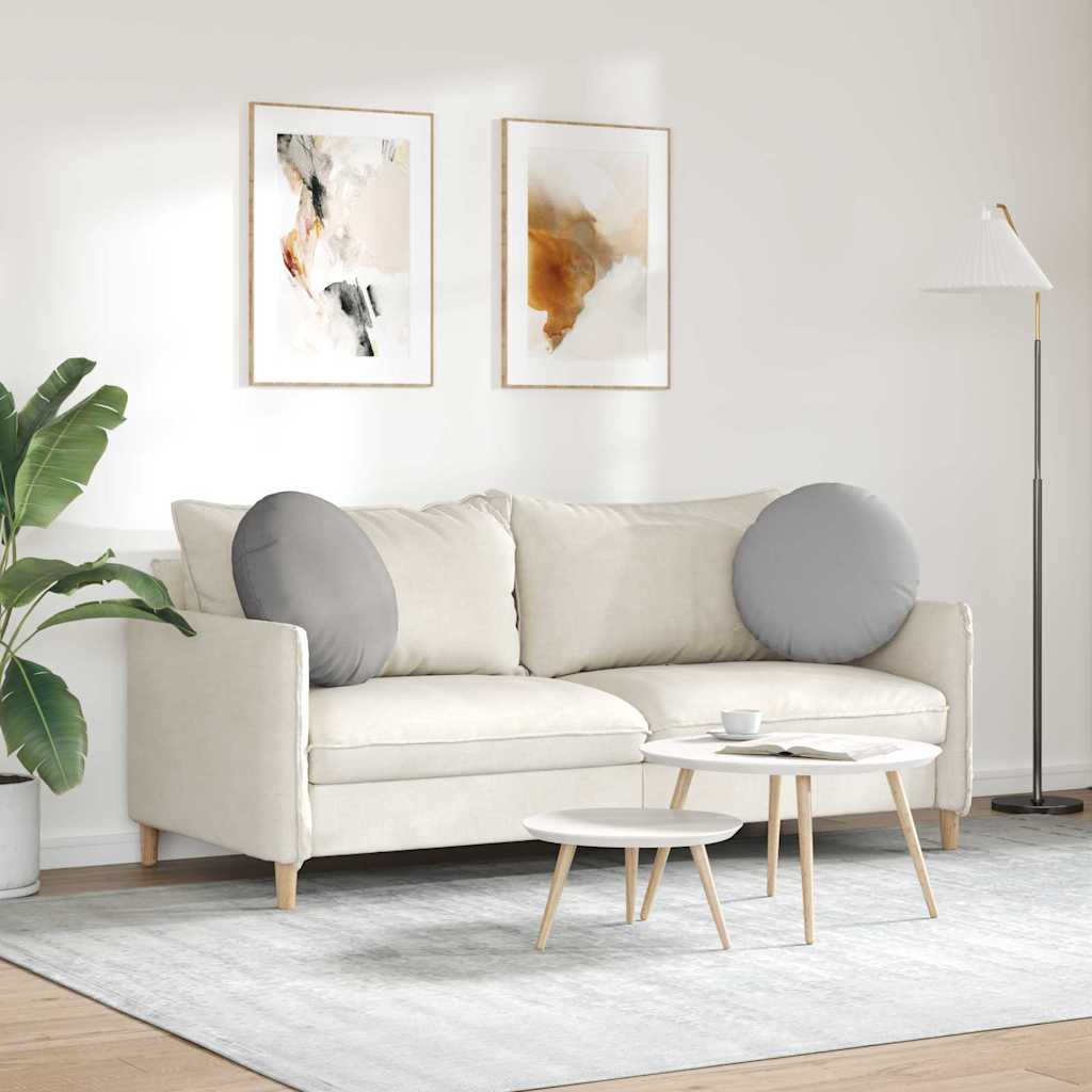 Μαξιλάρια καθισμάτων 2 pcs Σκίουρος Γκρί Ø50 x 19 εκ ύφασμα