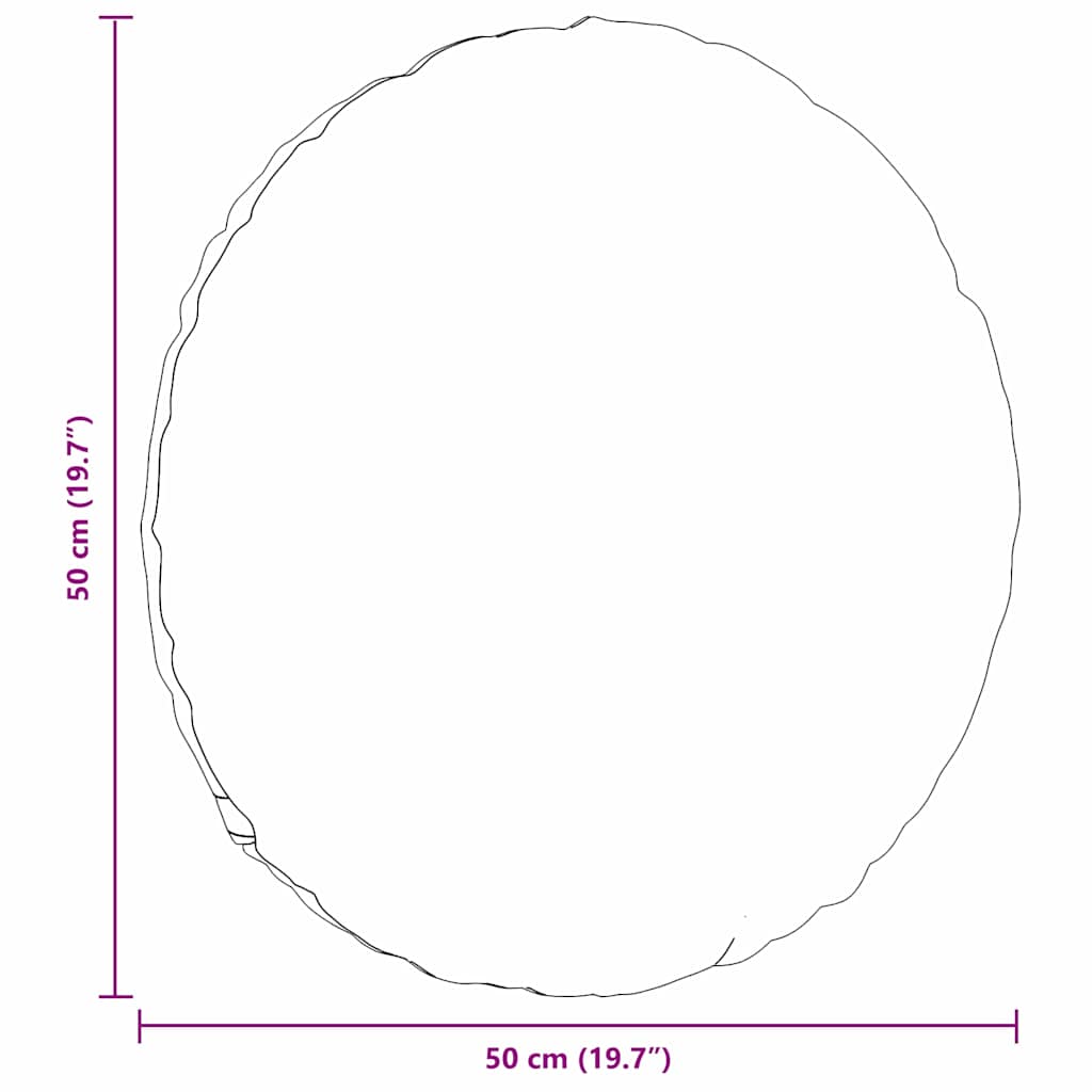 Μαξιλάρια καθισμάτων 2 pcs Κρεμ Ø50 x 19 εκ