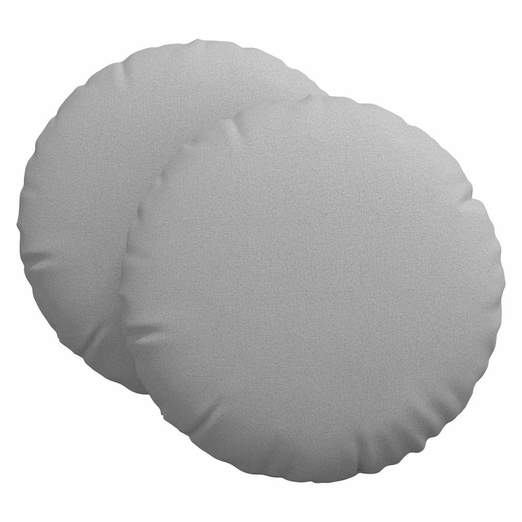 Μαξιλάρια καθισμάτων 2 pcs Σκίουρος Γκρί Ø60 x 21 εκ ύφασμα